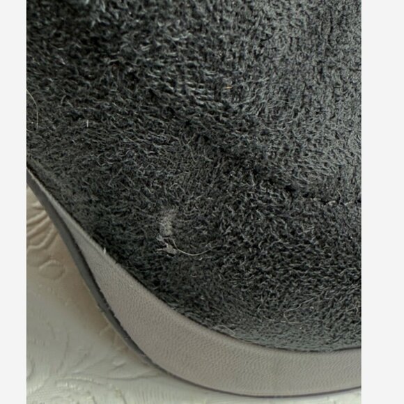 BCBGeneration “Kimba” Suede Platform Ankle Boots Size 10 Vintage Vibe - Picture 11 of 11